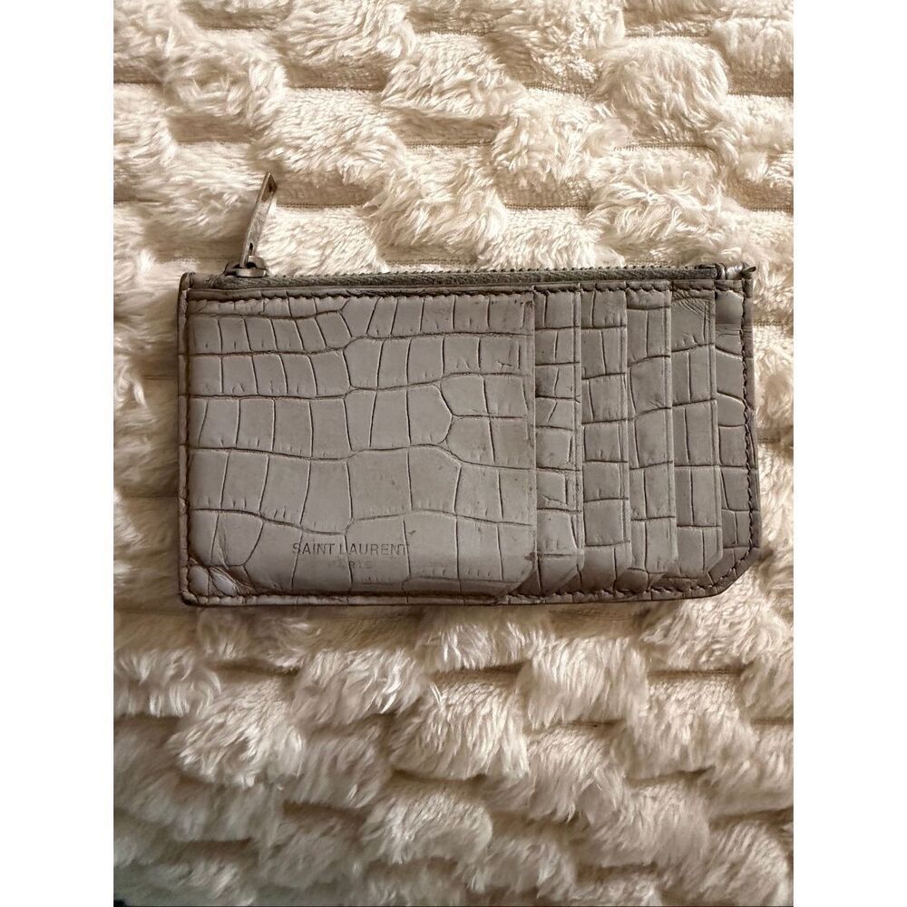 3 WALLET / CARHOLDER BUNDLE YSL + HERMES - Picture 4 of 11